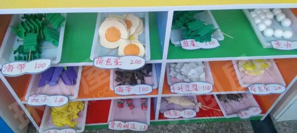 幼儿园角色游戏美味烧烤图片