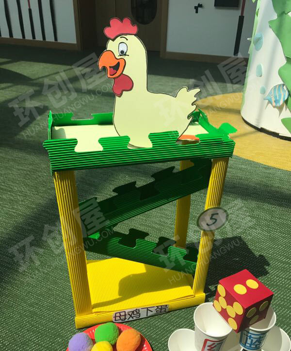 幼儿园益智区母鸡下蛋教玩具图片