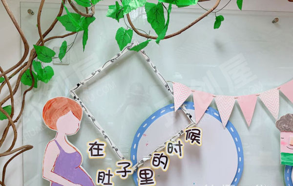 幼儿园我爱我家主题墙图片