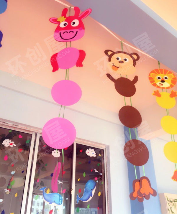 幼儿园森林音乐会超级卡通动物吊饰图片