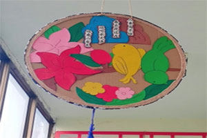 幼儿园国学古诗环创吊饰图片8张