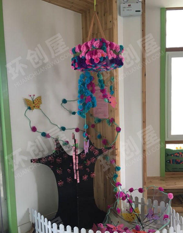 幼儿园富有春天的气息挂饰图片