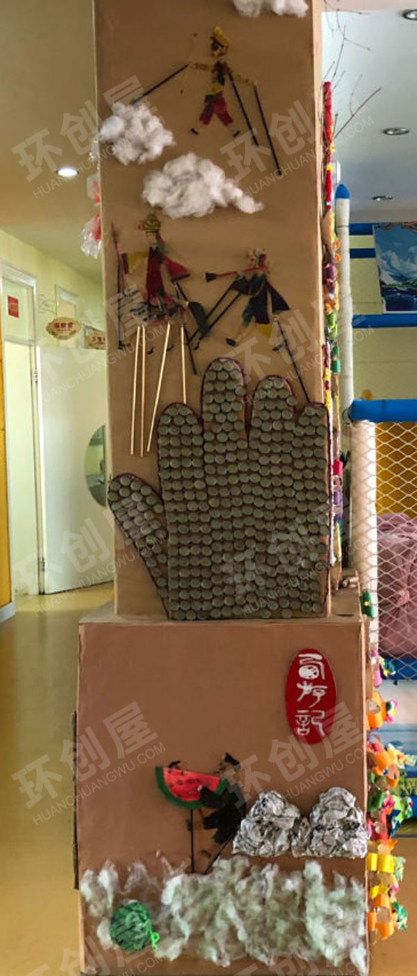 幼儿园走廊墙面中国传统文化好看图片