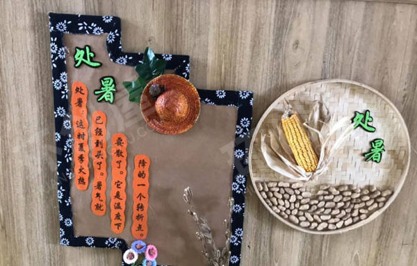 幼儿园走廊楼梯墙面装饰二十四节气图片