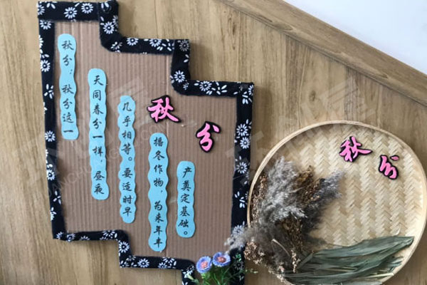 幼儿园走廊楼梯墙面装饰二十四节气图片