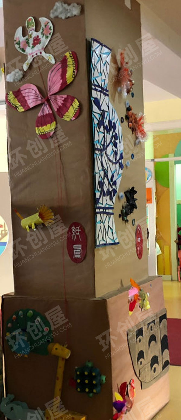 幼儿园走廊墙面中国传统文化好看图片