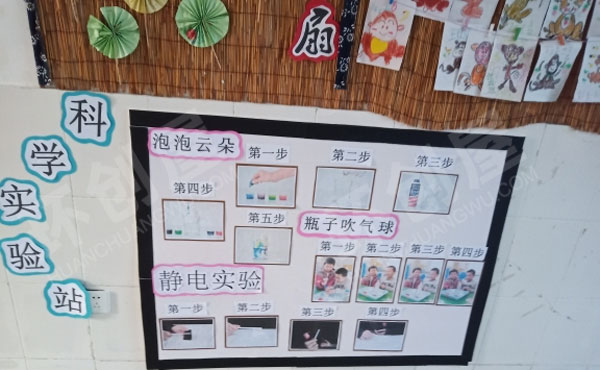 幼儿园科学区墙面各种科学秘密图片