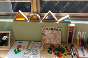 幼儿园科学区光与影制作图片