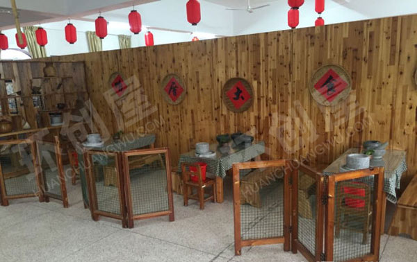 幼儿园角色游戏具有闽南特色环创图片