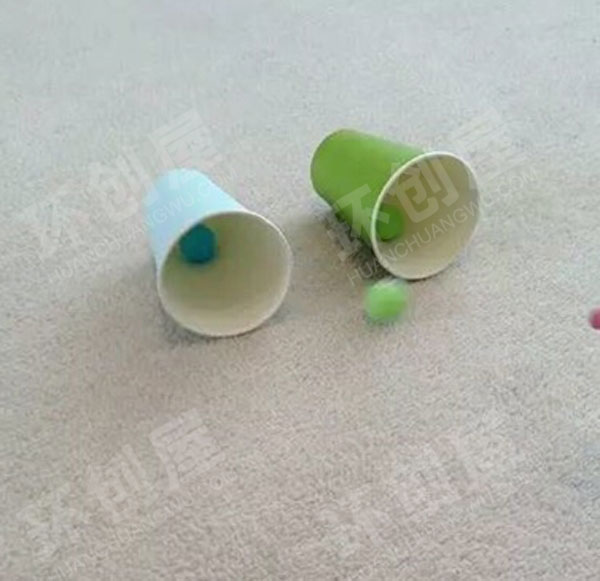 幼儿园益智区废物利用纸杯制作各种教玩具图片