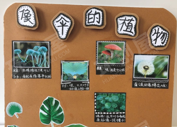 幼儿园主题墙伞的世界图片
