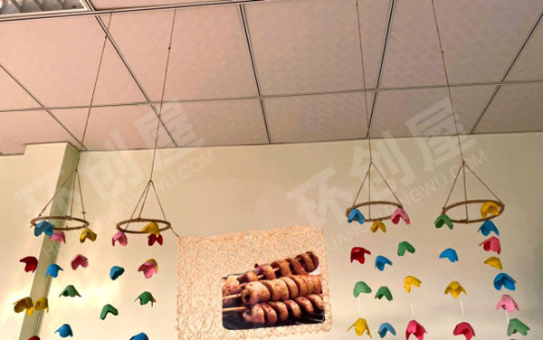 幼儿园教室原森风好看挂饰图片