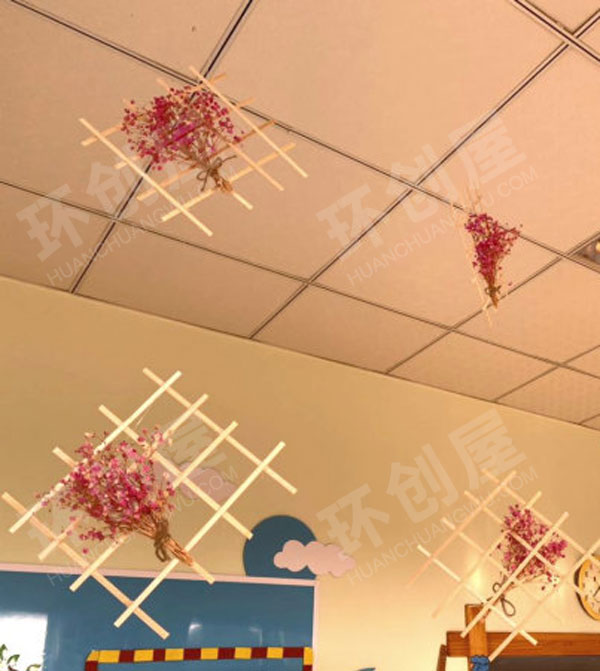 幼儿园教室原森风好看挂饰图片
