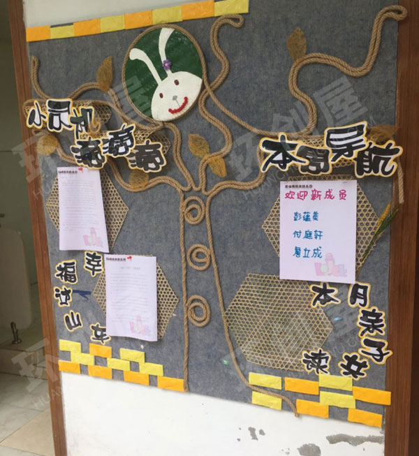 幼儿园家园联系栏亲子巴士图片