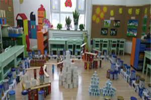 幼儿园建构区环创小小建筑师图片