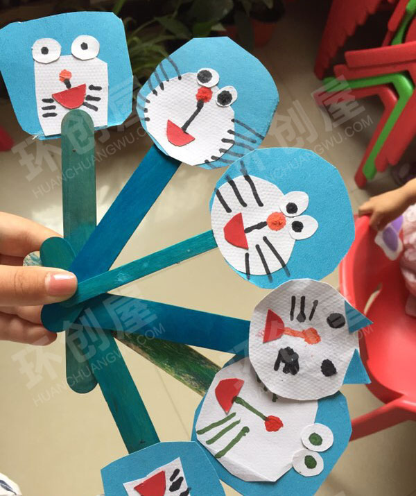 幼儿园阅读区自己制作的书签图片