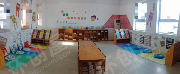 幼儿园阅读区大厅装饰图片