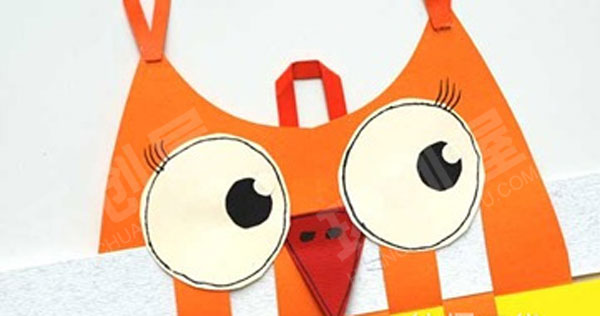 幼儿园美工区猫头鹰小手工图片