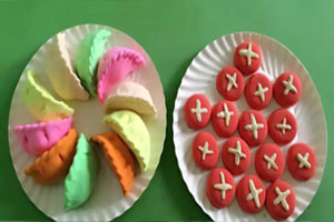 幼儿园角色游戏美工材料手工制作美食图片8张