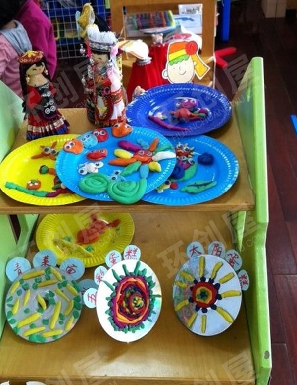 幼儿园角色游戏必胜客披萨店图片