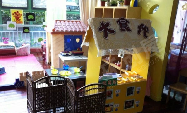幼儿园角色游戏中华大美食图片
