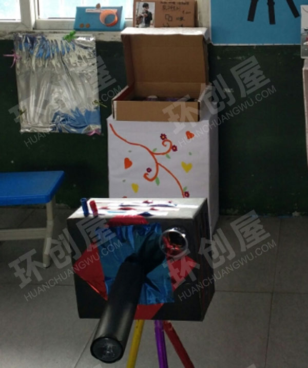幼儿园角色游戏超级照相馆图片