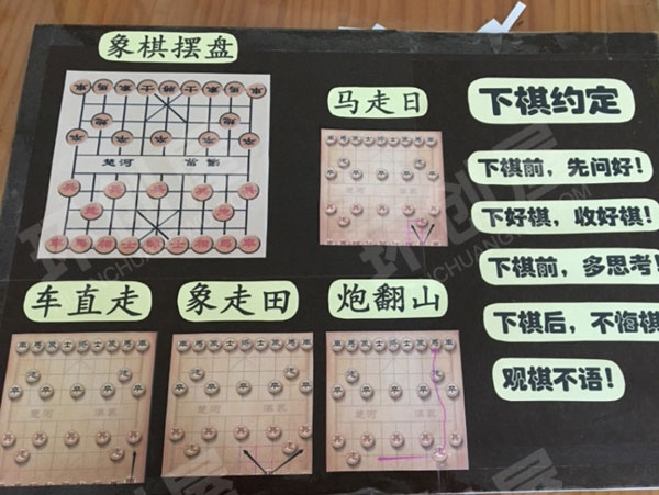 幼儿园益智区棋局规则图片