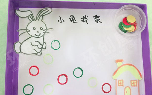 幼儿园益智区区域自制不织布玩具图片