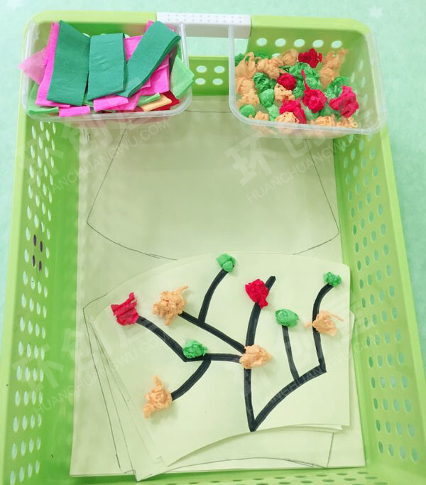 幼儿园益智区区域自制不织布玩具图片