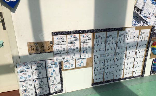 幼儿园韵味青花主题展板主题墙图片
