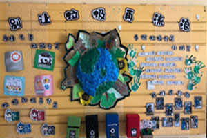 幼儿园垃圾分类环保主题墙图片4张