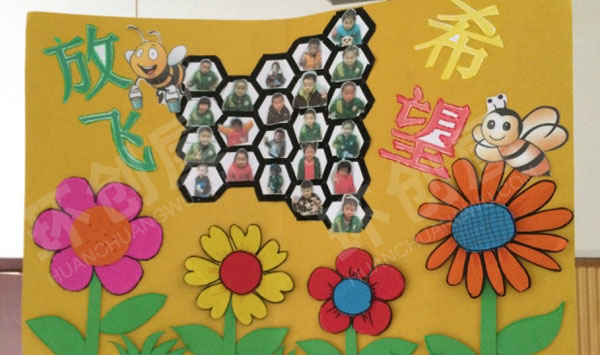 幼儿园走廊楼梯间创意各班特色的班牌图片