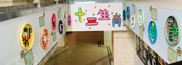 幼儿园十二生肖粘土创意作品展示图片