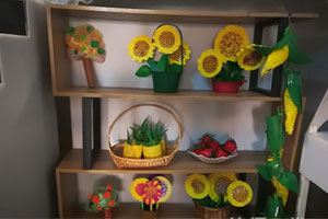 幼儿园废物利用塑料气泡膜作品展示图片8张