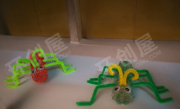 幼儿园废物利用塑料气泡膜作品展示图片