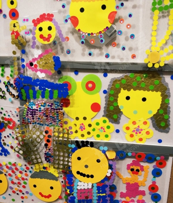 幼儿园各种风格创意美术作品展示图片