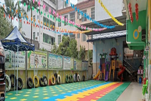 幼儿园户外新学期环创图片