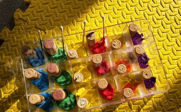 幼儿园建构区废物利用水果乐园图片