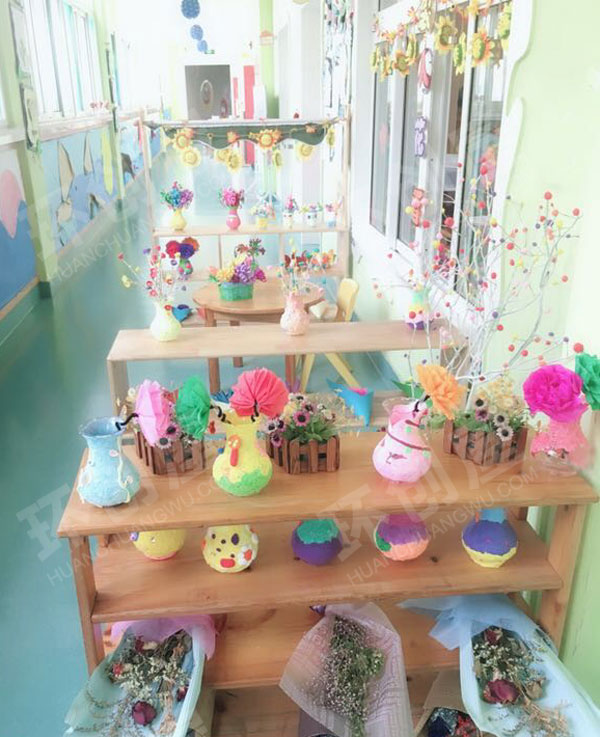 幼儿园角色游戏美丽的鲜花店图片