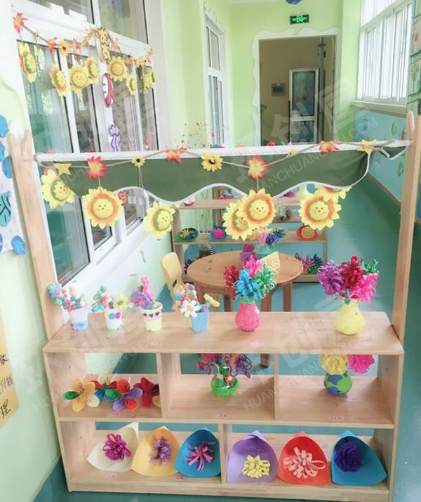 幼儿园角色游戏美丽的鲜花店图片