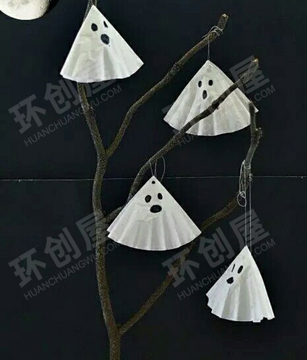 幼儿园万圣节手工吊饰图片