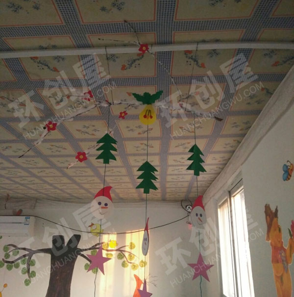 幼儿园冬季圣诞节吊挂饰图片