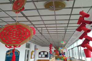 幼儿园走廊新快乐吊饰图片6张