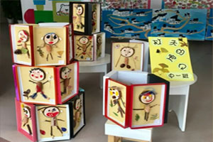 幼儿园秋天的宝贝画展作品图片5张
