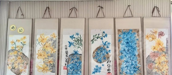 幼儿园秋天的宝贝画展作品图片