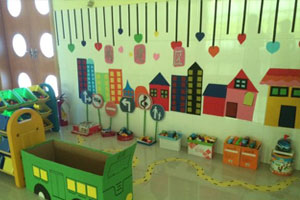 幼儿园建构区车子叭叭叭图片