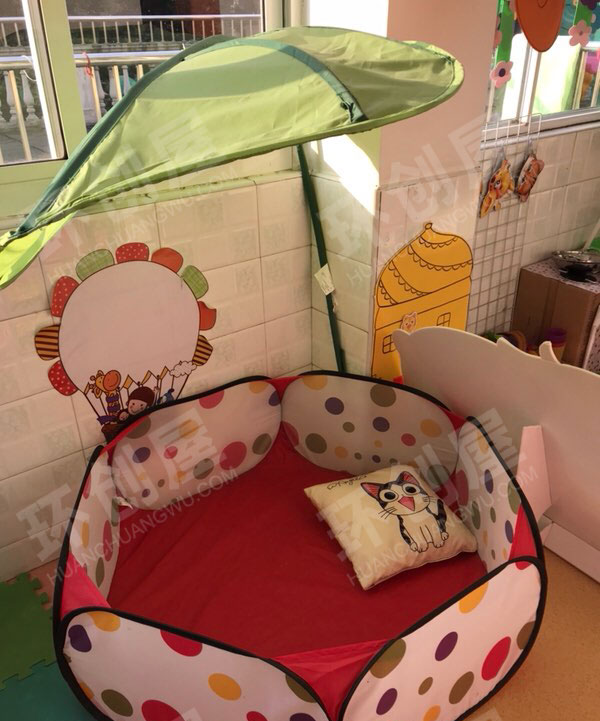 幼儿园走廊阅读区装饰图片