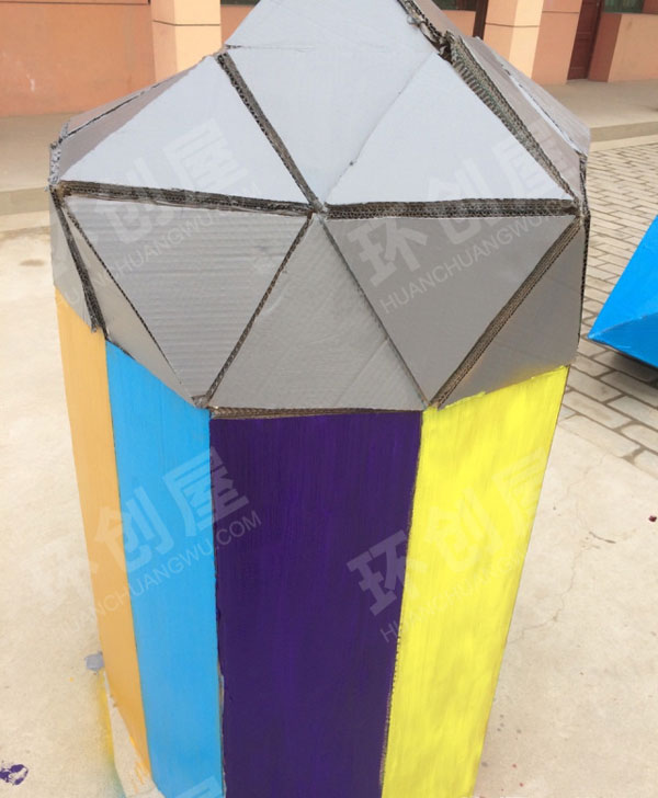 幼儿园科学区手工航空站之生活舱图片