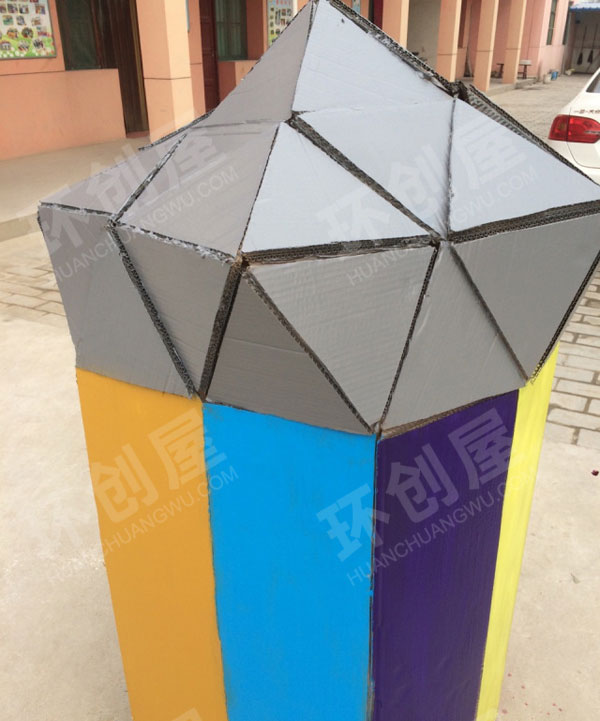 幼儿园科学区手工航空站之生活舱图片