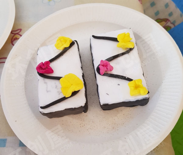幼儿园角色游戏西点屋图片